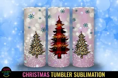 Merry Christmas Tumbler Sublimation I 20 Oz Holiday Tumbler