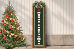 Christmas Porch Sign SVG Bundle 18 Vertical Designs Product Image 9
