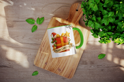 Merry Christmas mug wrap printable sublimation design Product Image 4