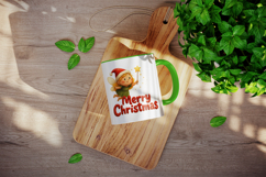 Merry Christmas mug wrap printable sublimation design Product Image 4