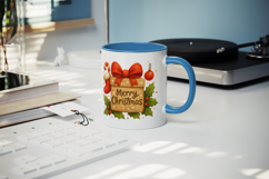 Merry Christmas mug wrap printable sublimation design Product Image 5