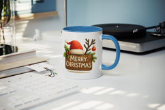 Merry Christmas mug wrap printable sublimation design Product Image 5