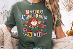 Merry Christmas Y'all Cowboy Santa Product Image 3