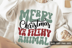 Merry Christmas Ya Filthy Animal - Christmas Design Product Image 1