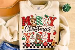 Merry Christmas Y&#039;all PNG, Holiday PNG, Xmas PNG, Santa PNG Product Image 4