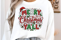 Merry Christmas Y'all PNG Product Image 2