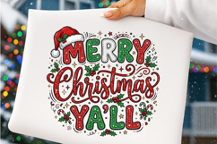 Merry Christmas Y'all PNG Product Image 4