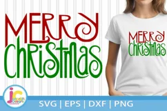 Merry Christmas SVG Christmas Holiday Svg saying Product Image 1