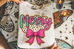 Merry Christmas PNG, Holiday PNG, Christmas Tree PNG, Santa Product Image 4