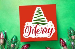Merry Stickers PNG Product Image 3