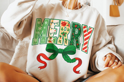 Merry Christmas PNG, Christmas Coquette PNG, Holiday PNG Product Image 4