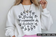 Farmhouse Christmas SVG Bundle - High Quality SVG Design Product Image 8