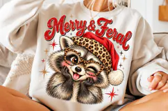 Merry & Feral Raccoon PNG Product Image 2