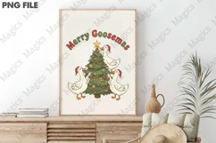 Merry Goosemas Png, Christmas Png Product Image 3