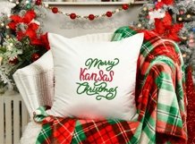 Merry Kansas Christmas Embroidery File Product Image 5