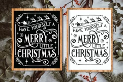 Have Yourself a Merry Little Christmas | Farmhouse Christmas Product Image 2