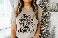 Have Yourself a Merry Little Christmas SVG Product Image 3