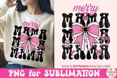 Merry Mama Coquette Png, Coquette Png Product Image 1