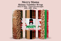 merry mama skinny tumbler sublimation wrap with high resolution and transparant background are for 20oz and 30oz skinny tumbler