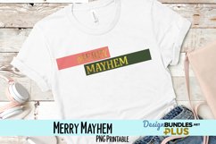 Merry Mayhem Sublimation PNG Product Image 1