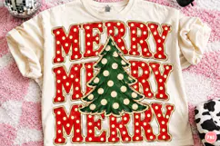 Merry Merry Merry Christmas PNG Product Image 1