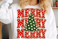 Merry Merry Merry Christmas PNG Product Image 5