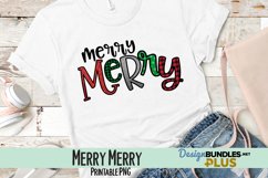 Merry Merry Sublimation PNG Product Image 1