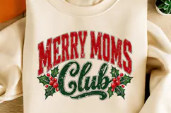 Merry Mums Club Christmas PNG Product Image 2
