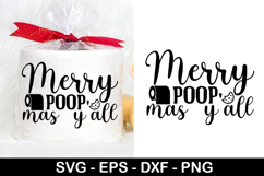 Christmas Toilet Paper SVG Design - Christmas Design Product Image 2