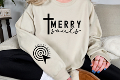 Merry souls Sleeve SVG Design Product Image 2