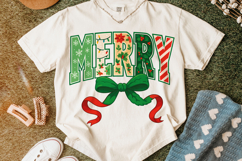 Merry Christmas PNG, Christmas Coquette PNG, Holiday PNG Product Image 6