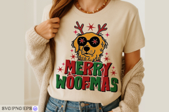Merry Woofmas Festive Holiday Fun for Dog Lovers SVG PNG Product Image 3
