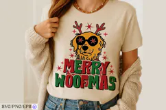 Merry Woofmas Festive Holiday Fun for Dog Lovers SVG PNG Product Image 3