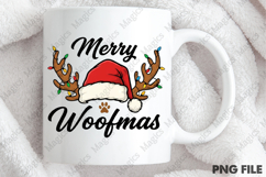 Merry Woofmas Dog Christmas Png Product Image 4