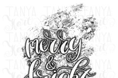 Merry And Bright | Sublimation Png Product Image 2