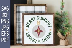 Merry and Bright SVG Product Image 1