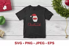 Merry Christmask SVG Covid Christmas Pandemic Christmas SVG Product Image 3
