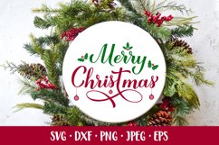 Merry Christmas. Holidays shirt design. Christmas SVG Product Image 1