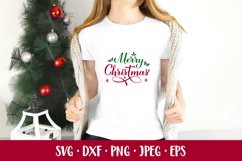 Merry Christmas. Holidays shirt design. Christmas SVG Product Image 2