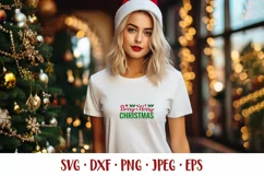 Berry Merry Christmas SVG Funny Christmas quote shirt design Product Image 2