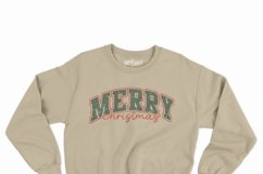 Merry Christmas | Retro | Christmas Holiday PNG Clipart Product Image 2