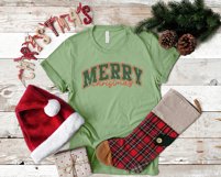 Merry Christmas | Retro | Christmas Holiday PNG Clipart Product Image 3