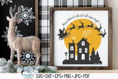 Merry Christmas To All and To All A Good Night SVG Product Image 2
