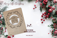 Have Yourself a Merry Little Christmas SVG | Laser cut file Product Image 3