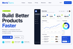 Merta Sans Contemporary Sans Serif for Branding &amp; UI System Product Image 4