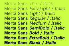Merta Sans Contemporary Sans Serif for Branding &amp; UI System Product Image 14