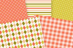 Fall Digital Paper 20 Autumn Pattern Papers Product Image 3