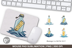 Mouse Pad Message in a Bottle Product Image 1