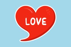 Love Message Stickers, Enhancing Communications Product Image 1