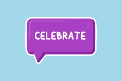 Celebrate Message Stickers, Enhancing Communications Product Image 1